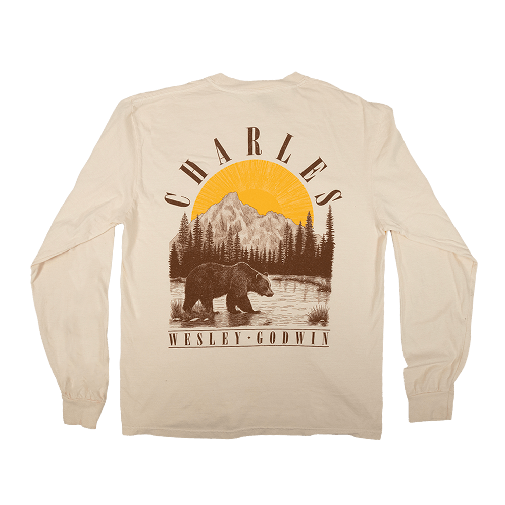 Bear Longsleeve T-Shirt - Natural