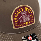 Sunset Trucker Cap - Natural/Brown
